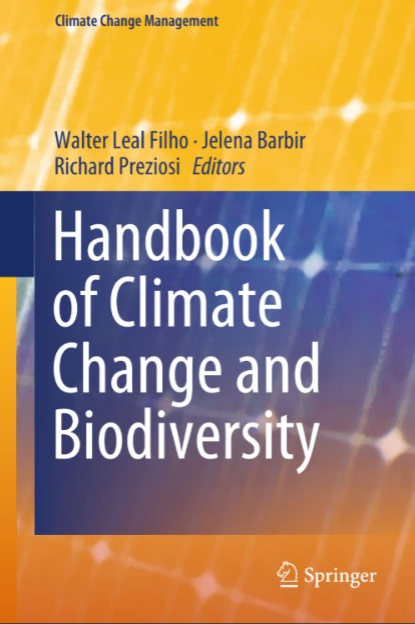 HANDBOOK OF CLIMATE CHANGE AND BIODIVERSITY