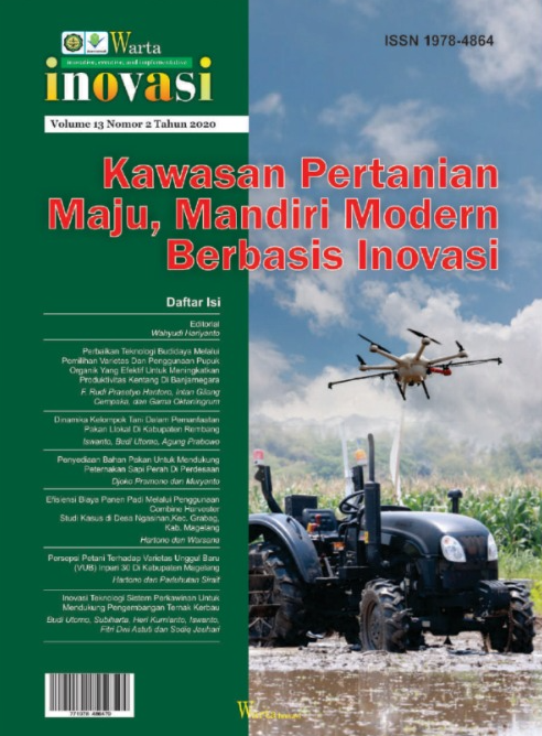 KAWASAN PERTANIAN MAJU, MANDIRI MODERN BERBASIS INOVASI